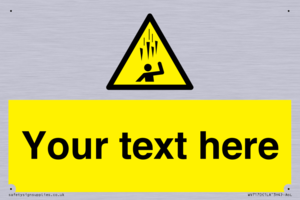 Custom Falling Ice sign